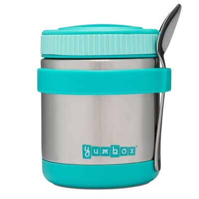 Récipient thermos Yumbox Zuppa avec cuillère - Caicos Aqua