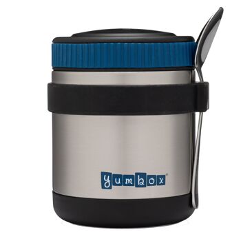 Récipient thermos Yumbox Zuppa avec cuillère - Twilight Black 1