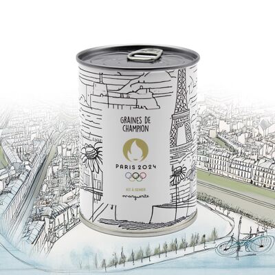 Kit de siembra Techos de París - Serie Juegos Olímpicos Especiales - Semillas de margaritas