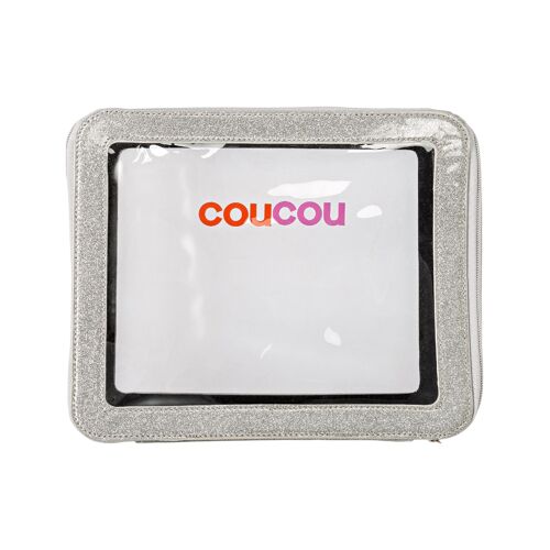 Coucou Glitter Toiletry Bag