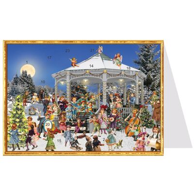 Postkarten-Adventskalender "Am Pavillon"