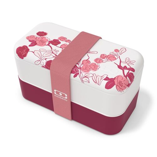 MB Original - Graphic Magnolia - Lunch box 2 compartiments - Made in France - 1L