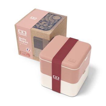 MB Square - Pink Moka - La lunch box Made In France 7
