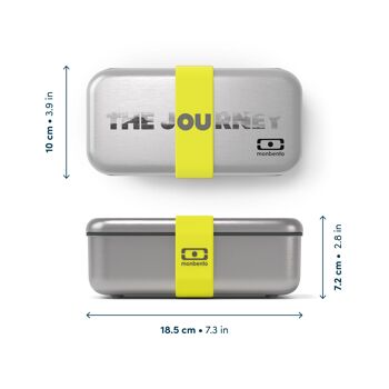 MB Sense - The Journey - Lunch box en métal microondable - 700ml 3