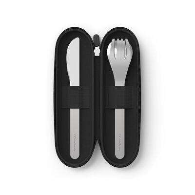 MB Slim Nest - Black - Set of 3 Trio knife cutlery