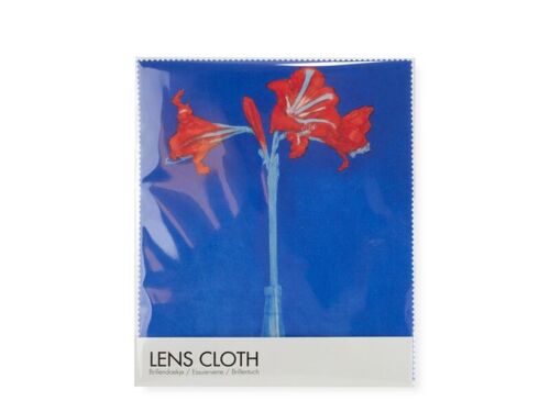 Lens cloth, 15x18 cm, Piet Mondriaan, Amaryllis