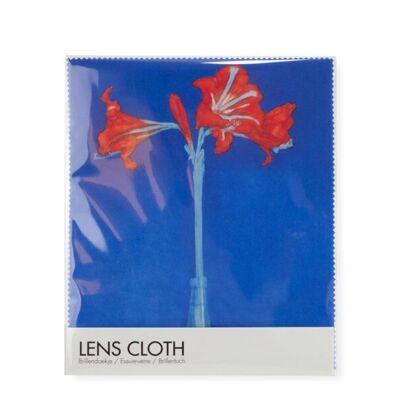 Lens cloth, 15x18 cm, Piet Mondriaan, Amaryllis