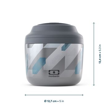 MB Element - Graphic Dimensions - Lunch box isotherme jusqu'à 10h - 550ml 6
