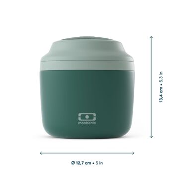 MB Element - Vert Bicolor - Lunch box isotherme jusqu'à 10h - 550ml 7