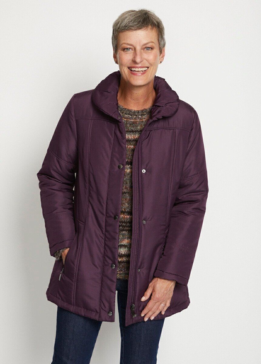 Short quilted parka