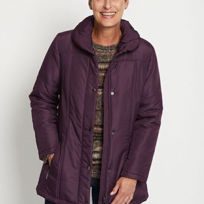 Short quilted parka