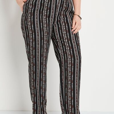 Elasticated waist printed pants