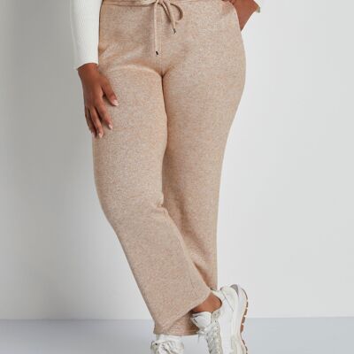 Pantaloni da jogging in maglia lucida