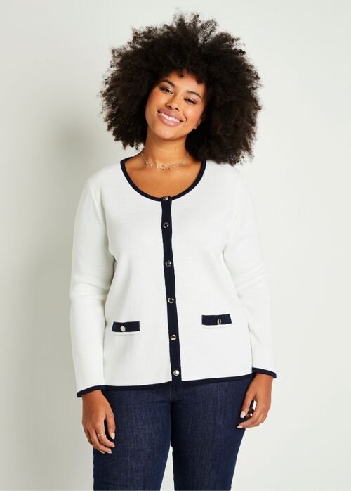 Veste cardigan boutonnée