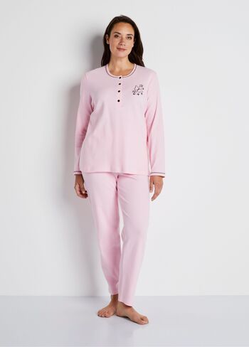 Pyjama brodé 1