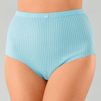 High waisted cotton briefs - pack of 4