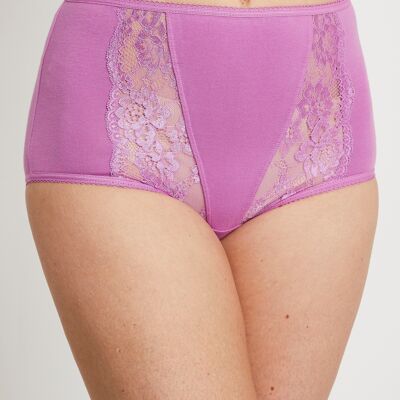 High waisted lace briefs - pack of 3