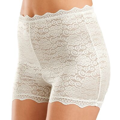 Culotte shorty dentelle - lot de 2