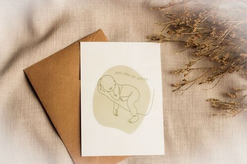 Greeting card | You are so loved boy