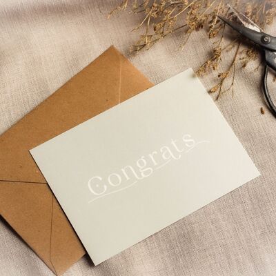Greeting card | Congratulations