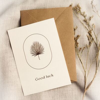 Greeting card | Good luck