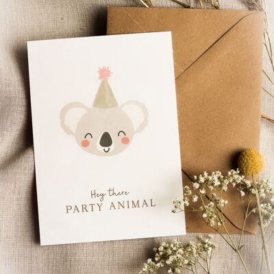 Greeting card | Party Animal
