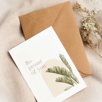 Greeting card | So proud of you