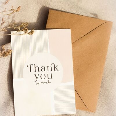 Greeting card | Thank you so much