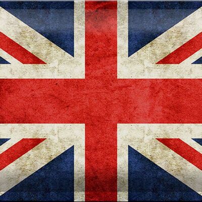 Metal sign flag 30x20cm United Kingdom wall decoration