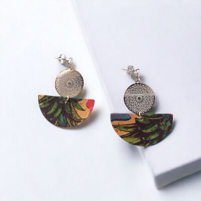 Orianne cork earrings