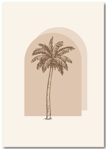 Affiche A5 | palmier