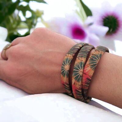 Amazon Cork Cuff Bracelet