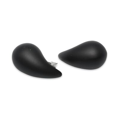 6040-01 Boucles d'oreilles Acier inoxydable