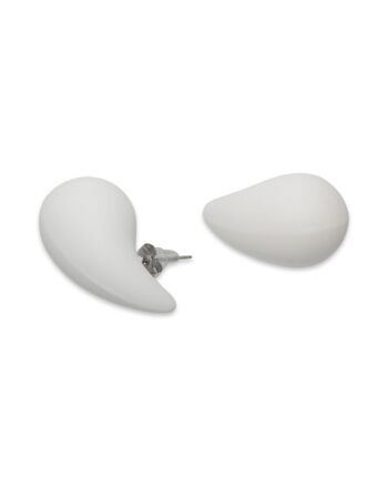 6040-02 Boucles d'oreilles Acier inoxydable