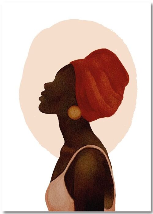 Poster A4 | African Beauty