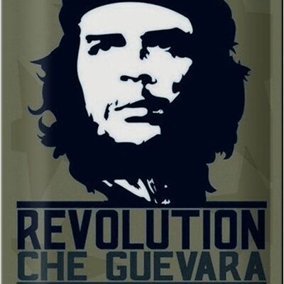 Cartel de chapa Retro 20x30cm Revolución Che Guevara Cuba Cuba
