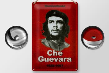 Plaque en tôle rétro 20x30cm Commandant Che Guevara 1928-1967 2