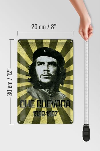 Plaque en tôle rétro 20x30cm Che Guevara 1928-1967 Cuba Cuba 4
