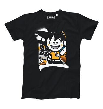 T-shirt Street Goku - T-shirt Dragon Ball Street Art 1