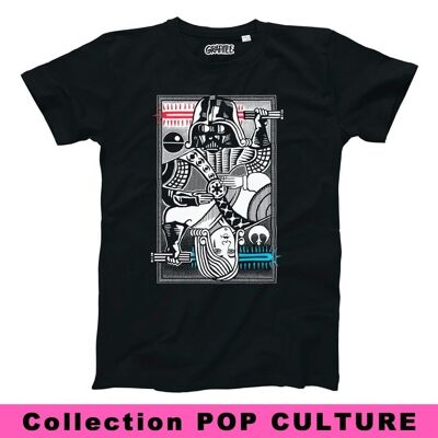 T-shirt Darth Vader vs Anakin - Vestibilità unisex - Cotone biologico