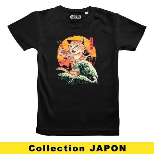 T-shirt Neko Sushi