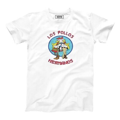 Camiseta Los Pollos Hermanos - Logotipo de Breaking Bad de comida rápida