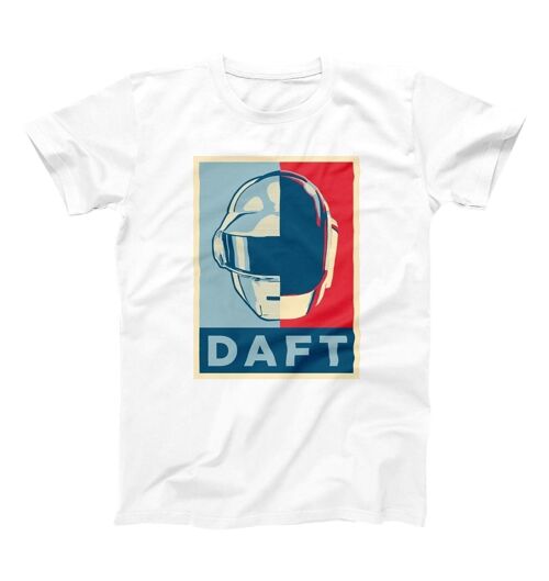 T-shirt Daft Hope - Daft Punk style Shepard Fairey Obey