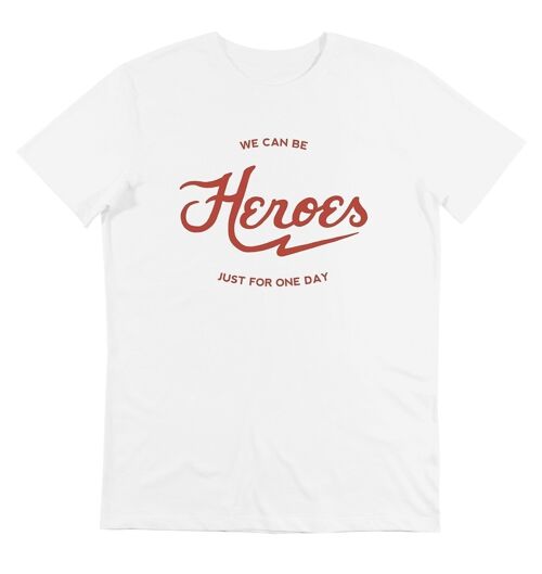 T-shirt Heroes - Tshirt David Bowie