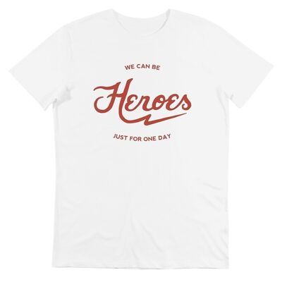 T-shirt Heroes - Tshirt David Bowie