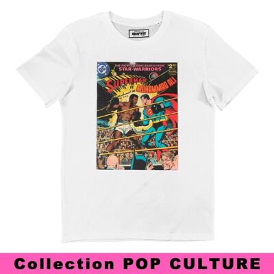 camiseta superman vs. Ali - Tema de Muhammad Ali x Comics