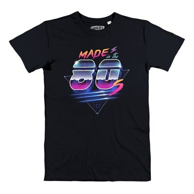 Camiseta Made in the 80's - Camiseta estilo años 80 y caligrafía