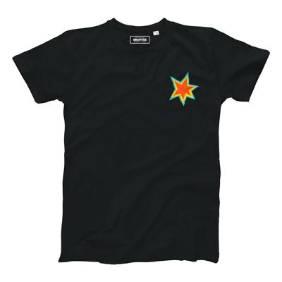 Camiseta de explosión - Camiseta con logotipo de estilo cómic