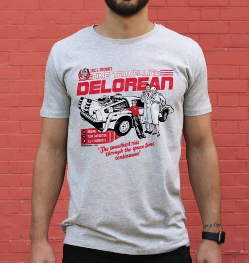 T-shirt Delorean - T-shirt Retour Vers Le Futur