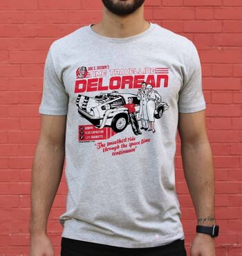 T-shirt Delorean - T-shirt Retour Vers Le Futur 1